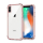 Etui Crystal Shell do iPhone X różowe - 1381954 - zdjęcie